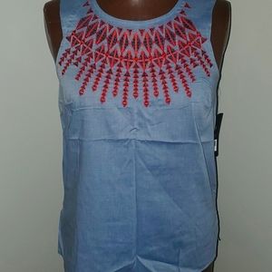 Nic&Zoe embroidered top